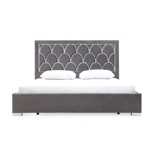 Cama infantil Hanabi Living para niño con estructura de madera y acabado en colores neutros, ideal para dormitorios infantiles.
