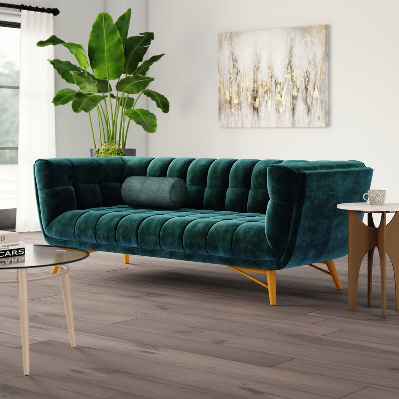 Sofa Haru hikari living terciopelo