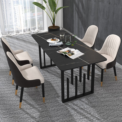 Comedor Dairisaki de la marca Hanabi Living con mesa y sillas modernas en diseño elegante y funcional.
