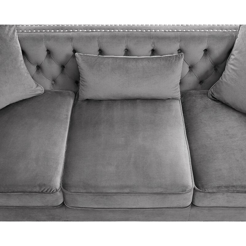 Sofa Gentleman hikari living terciopelo