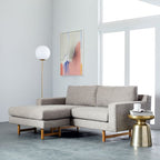 Esquinero reversible Kukuri de Hanabi Living, en color gris y beige, con diseño moderno para protección de esquinas.