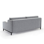 Sofá cama gris Kanna de Hanabi Living, con diseño moderno y cómodo, perfecto para espacios pequeños.