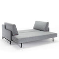 Sofá cama gris Kanna de Hanabi Living con diseño moderno y cómodo, ideal para espacios pequeños y funcionales.