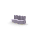 Sofá infantil Kids LOID de Hanabi Living en color gris con cojines suaves y estructura acolchada para niños pequeños.