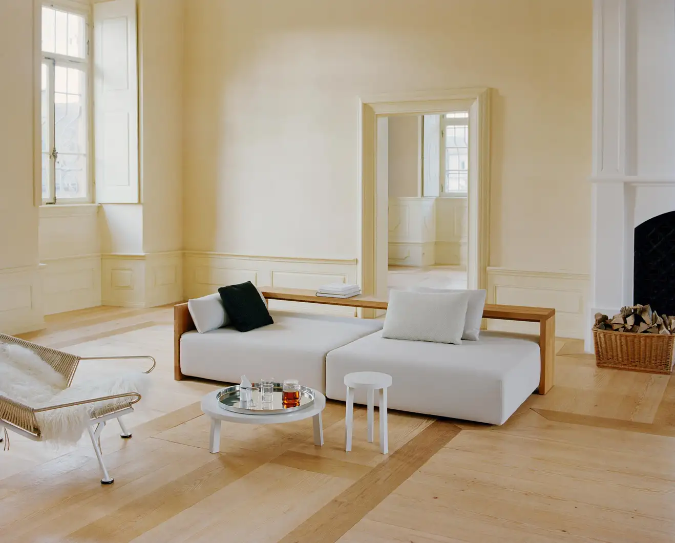 Sofa Philip hikari living terciopelo